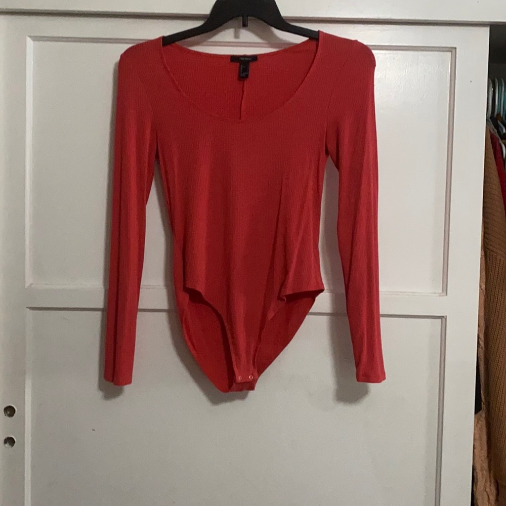 Forever21 red body suit